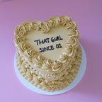 Vintage Heart Cake | Swirl Queen