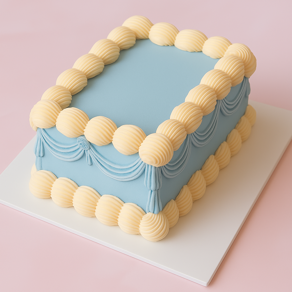 Vintage Sheet Cake | Polychrome