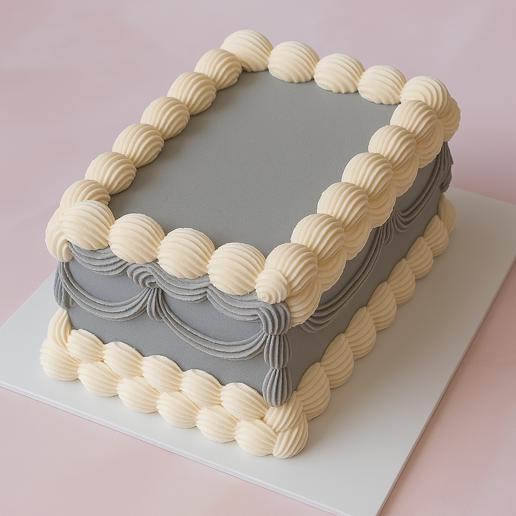 Vintage Sheet Cake | Polychrome