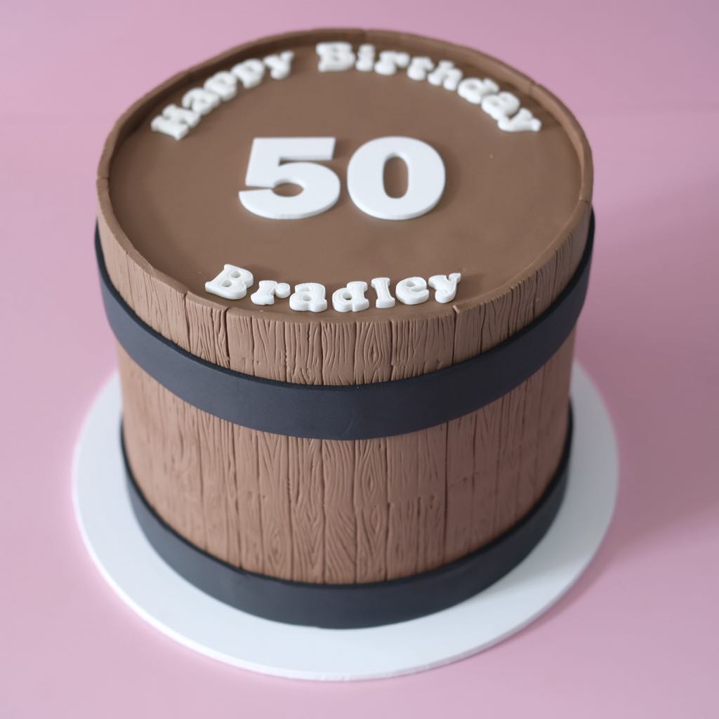 The Gentlemen's Barrel | Themed Novelty Cake