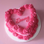 Vintage Heart Cake | Pretty & Simple / ACRYLIC TEXT