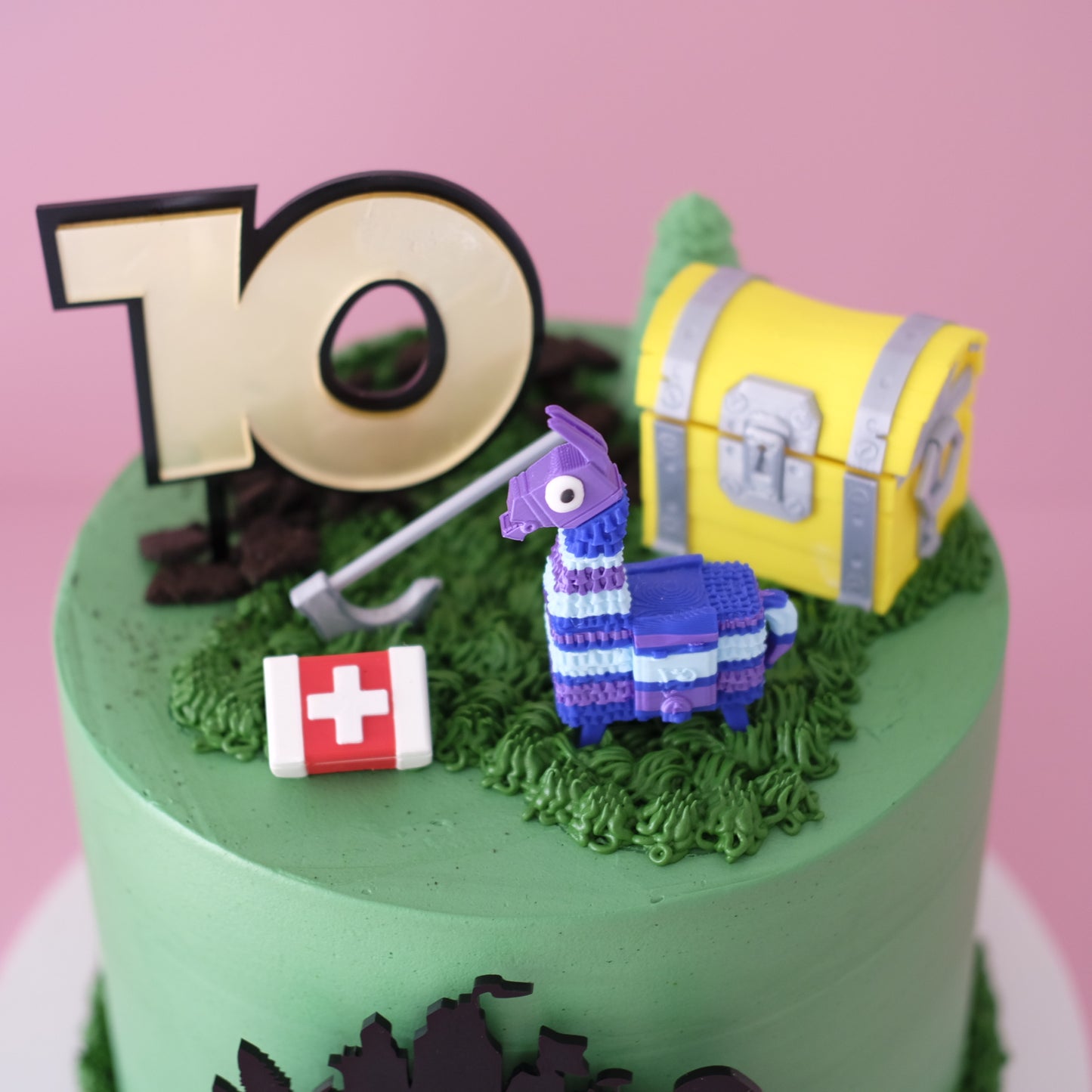 Fortnite Inspired Novelty Cake