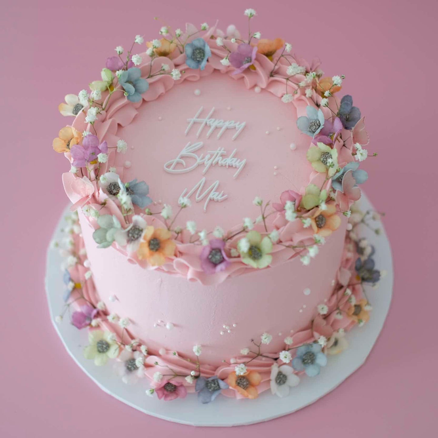 Enchanted Round Vintage Cake