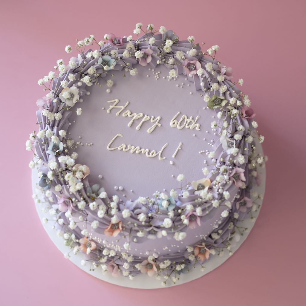Enchanted Round Vintage Cake