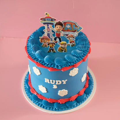 Paw Patrol Adventure | Vintage Round cake