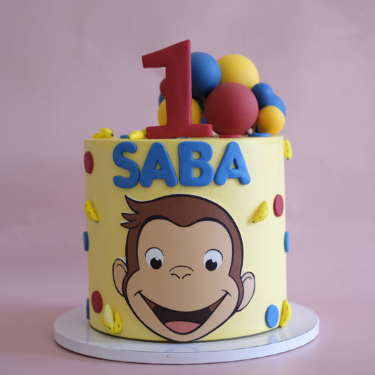 Curious George Kids Cake