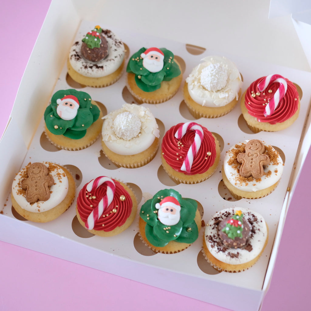 Christmas Cupcakes | Box of 12