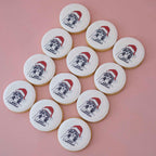 Merry Swiftmas - Taylor Swift | Christmas Fondant Sugar Cookies