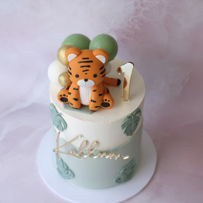 Tiger Jungle Novelty Custom Cake