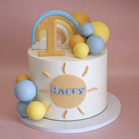 Lap Around The Sun Kids Cake