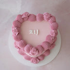 Vintage Heart Cake | Pretty & Simple / ACRYLIC TEXT