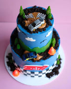 STI Rally Racing 2 Tier | Themed Novelty Cake