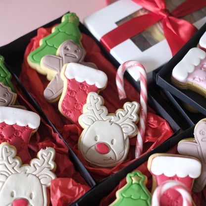 Christmas Cookies Gift Box, 4 Pack