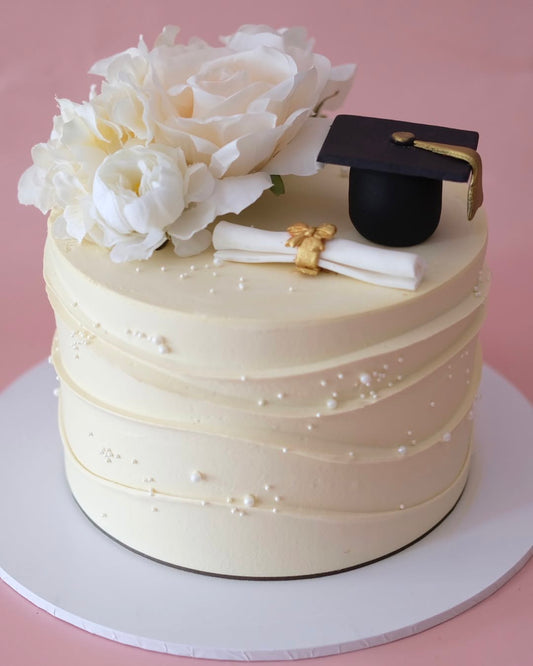 Floral Graduation | Themed Novelty Cake