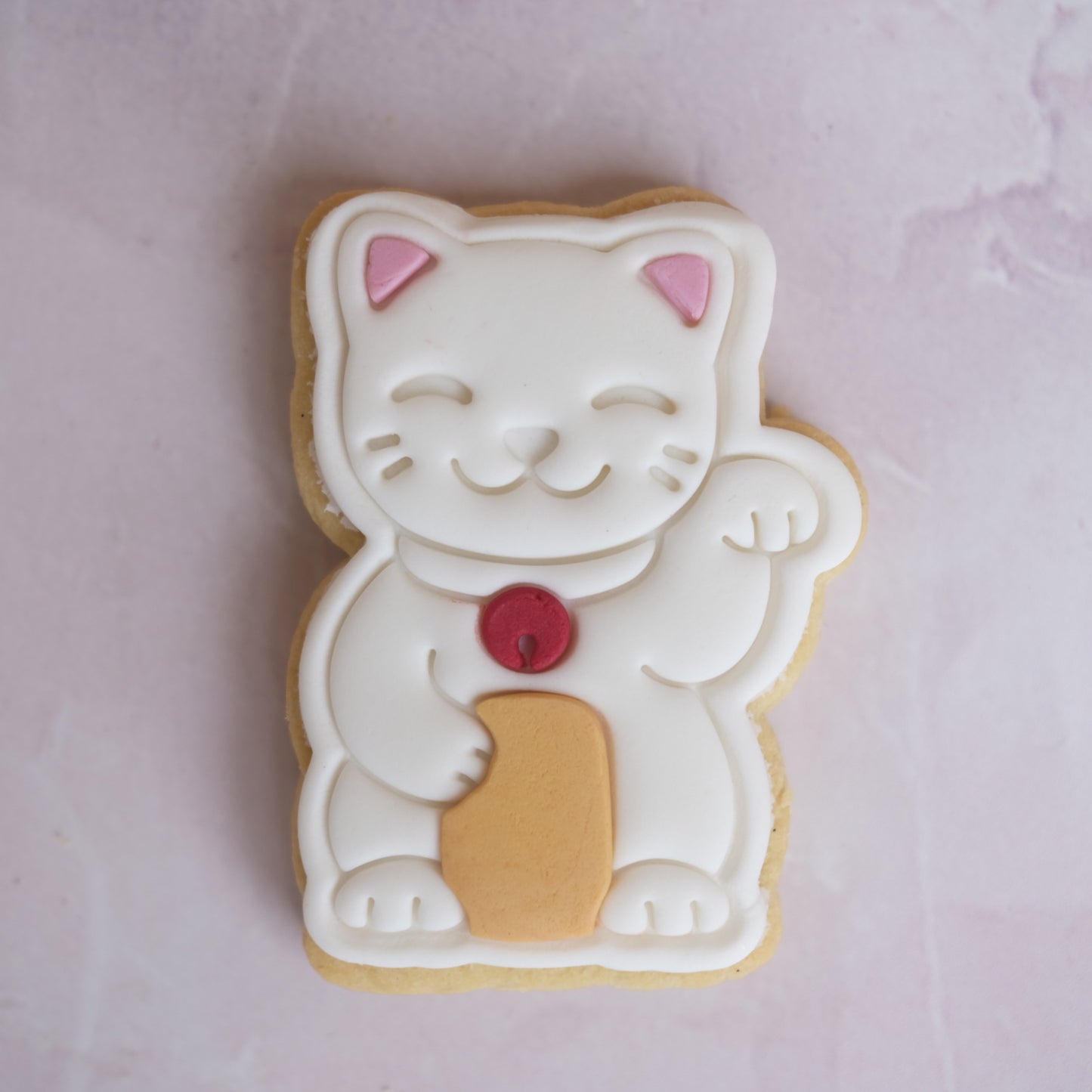 Lucky Cat Lunar New Year Sugar Cookie Individual