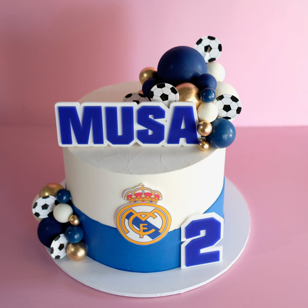 Real Madrid Soccer | Themed Novelty Cake