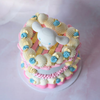 Cinnamoroll Sanrio Heart Cake