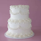 Classic Round Vintage Cake | 2 Tiers