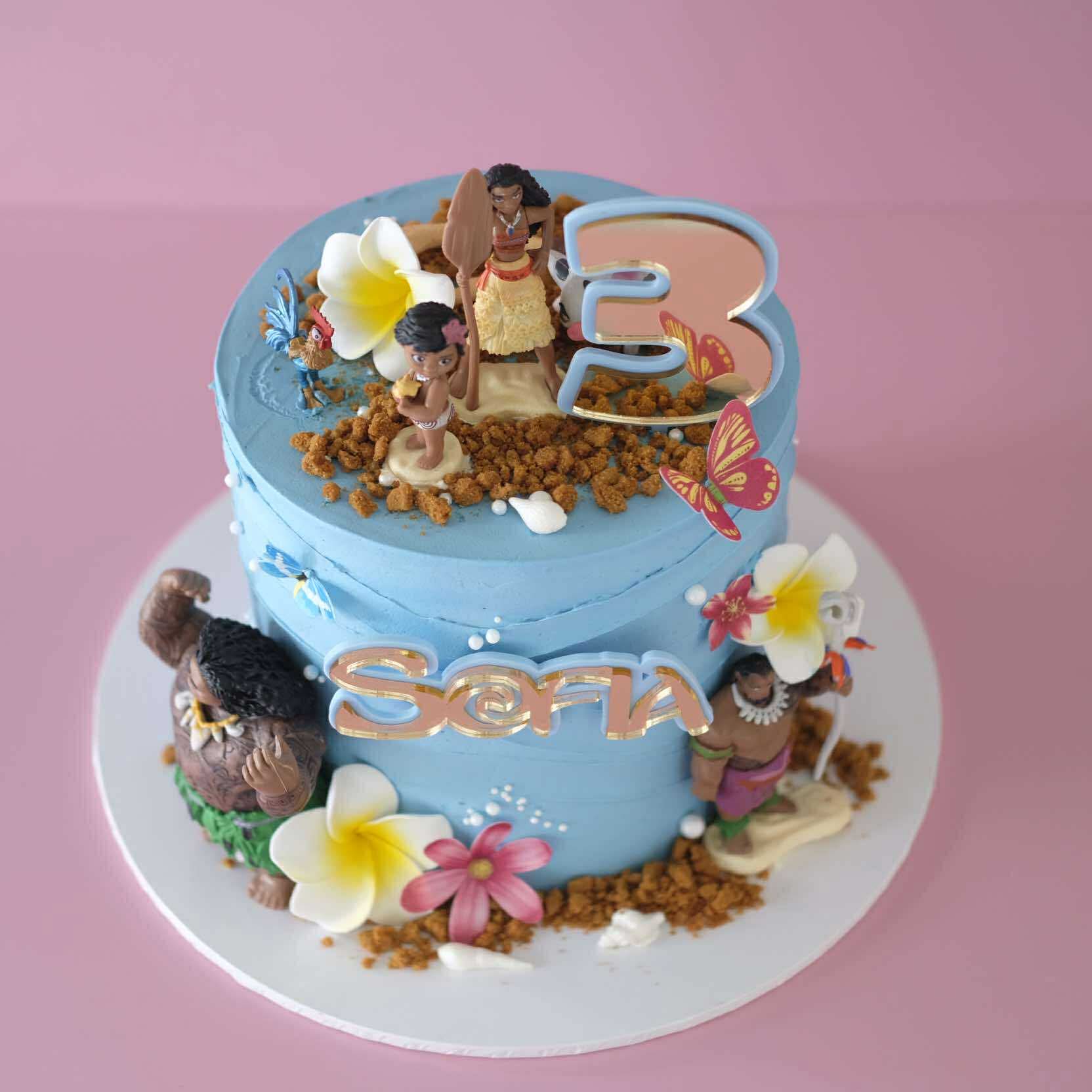 Moana of Motunui Tropical | Themed Novelty Cake