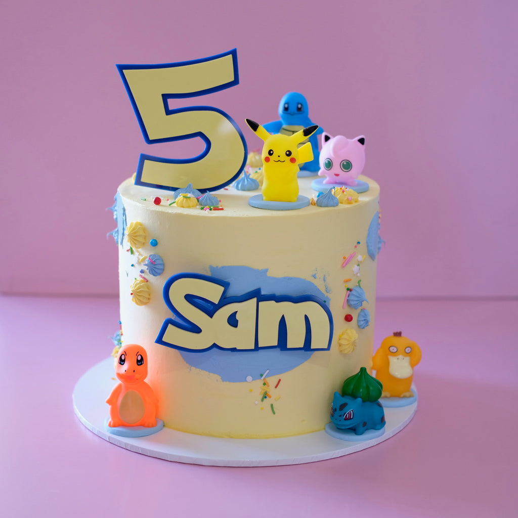 Poke Monster Novelty Cake