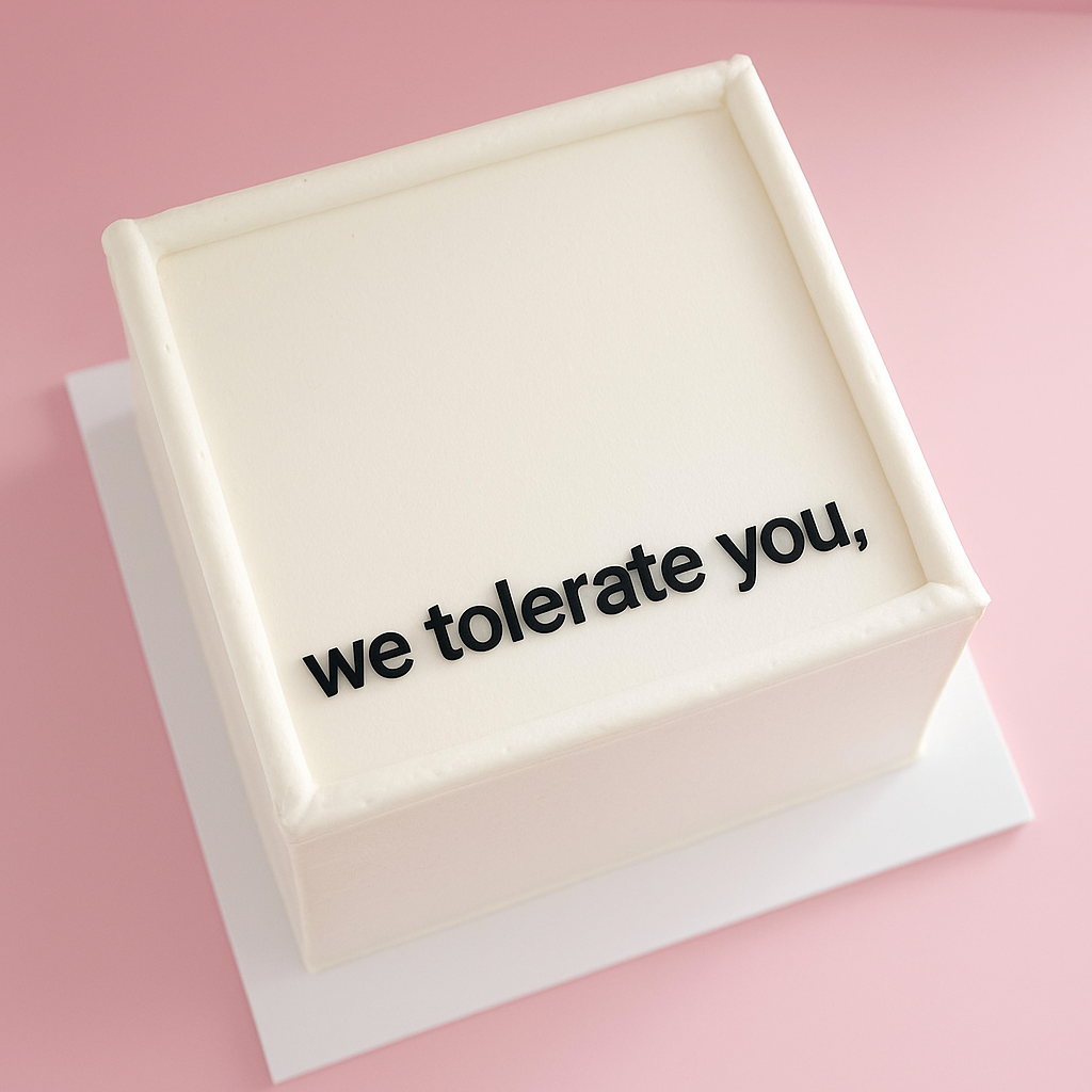 The Minimal Block Cake