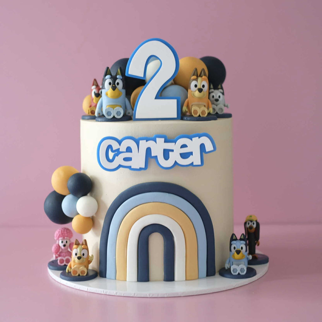 Bluey Bingo Rainbow | Themed Novelty Cake