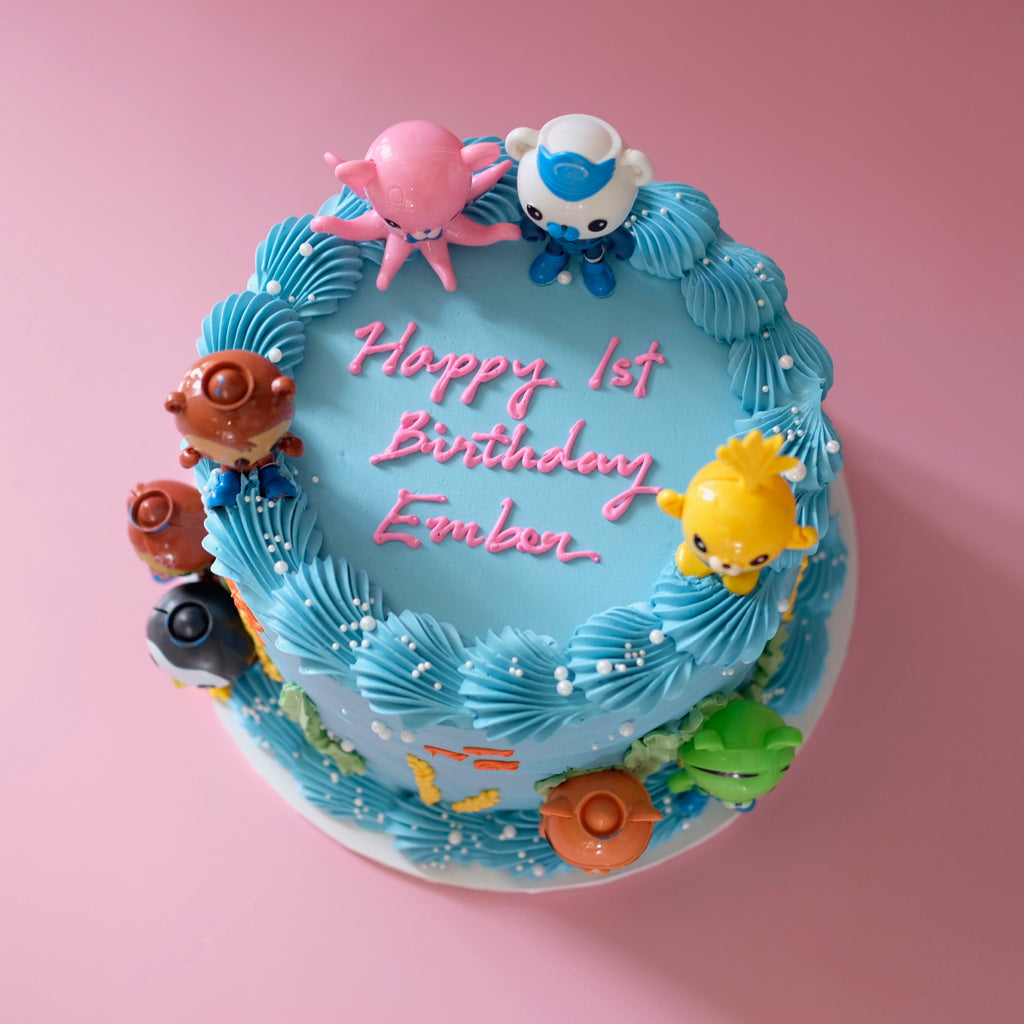 Octonauts Under The Sea | Vintage Round Cake
