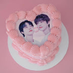 Edible Image Vintage Cake | Monochrome