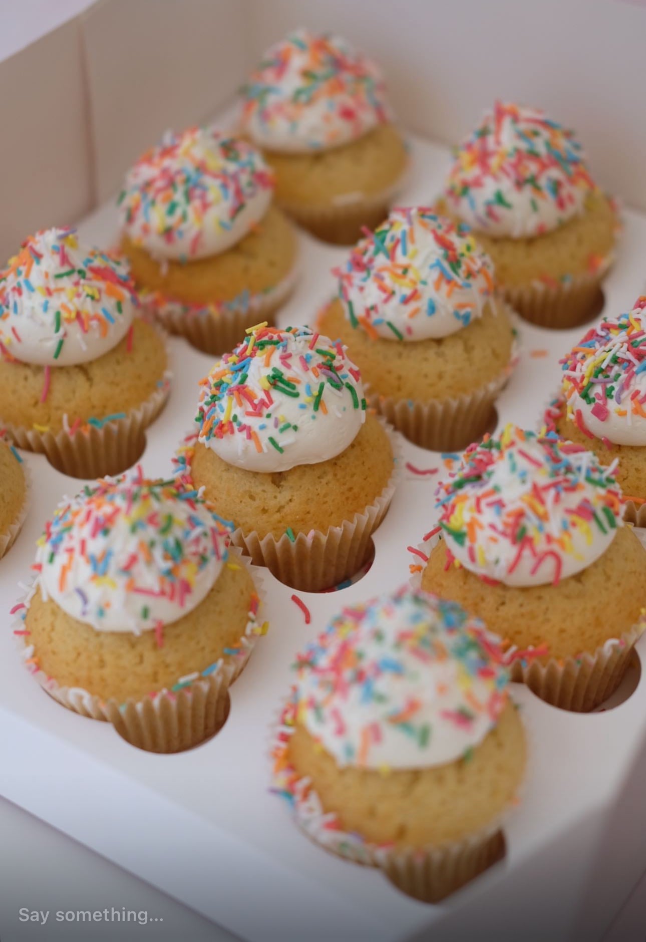 Hundreds & Thousands Cupcakes | Box of 12