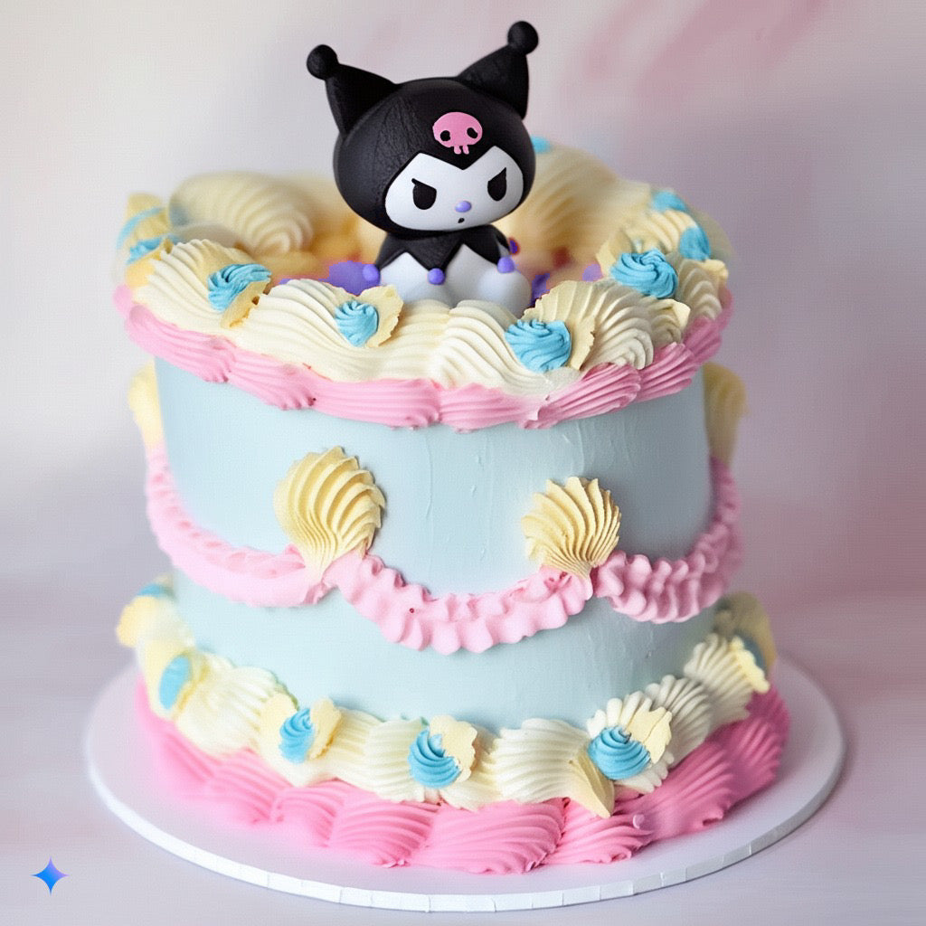 Vintage Heart Cake | Sanrio Theme