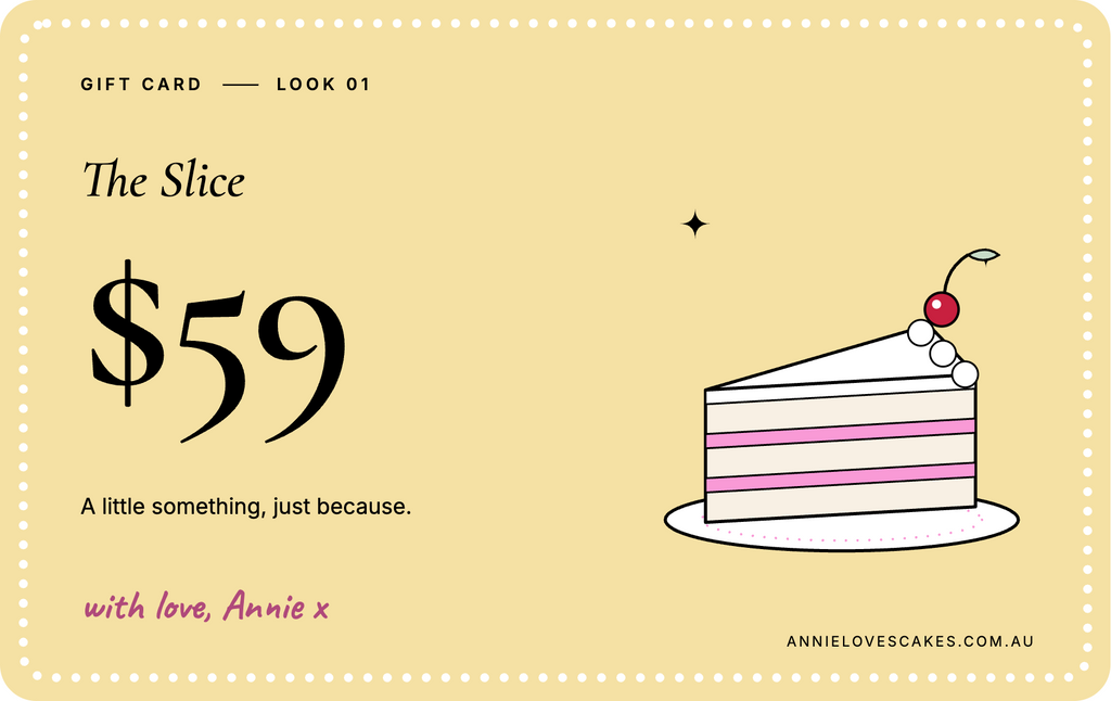 Annie Loves Cakes | Gift Card