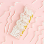 Swirly White Pearl Birthday Candles