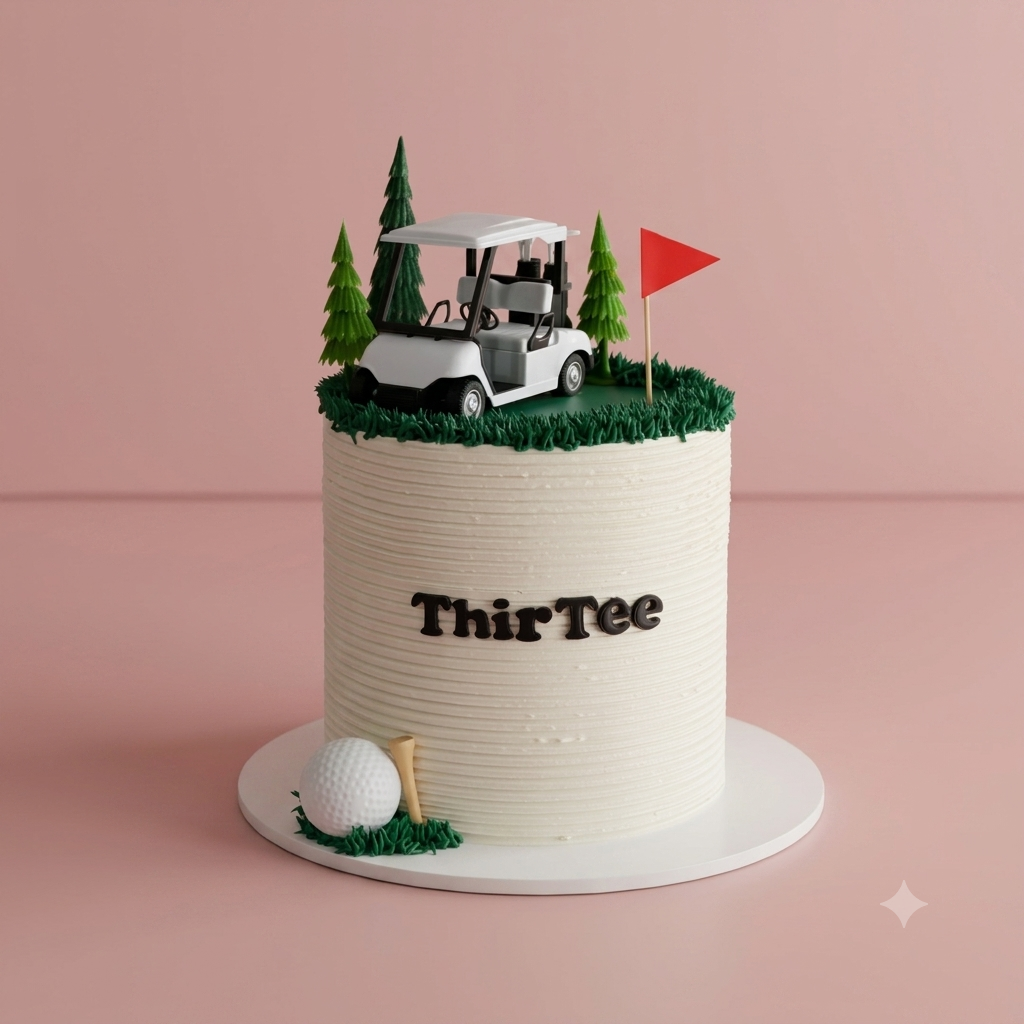 Golf | Themed Cake - hero shot Brisbane