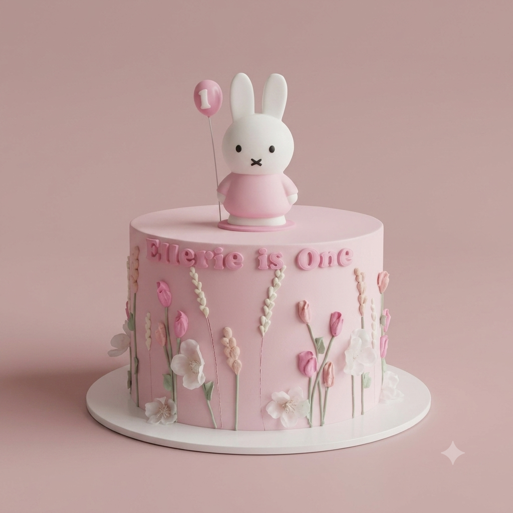 Miffy | Themed Cake - hero shot Brisbane
