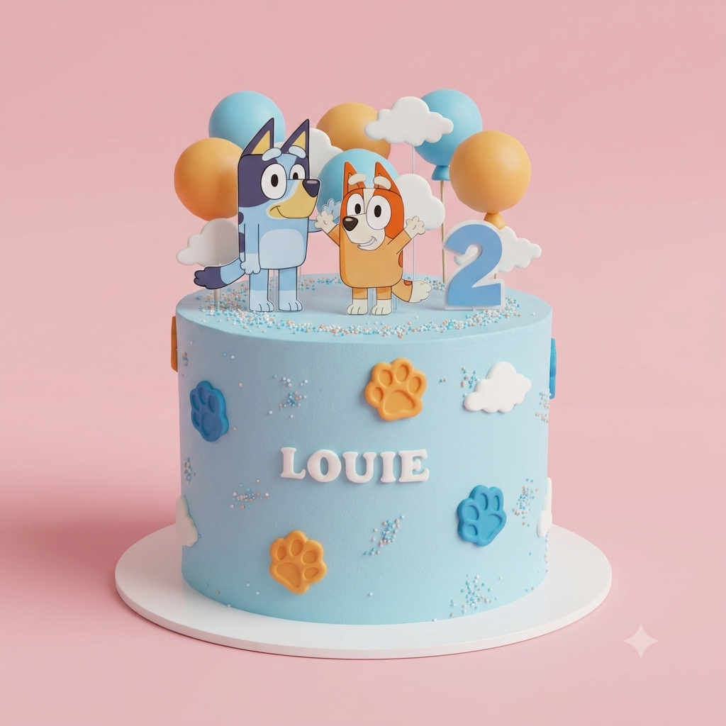 Bluey | Themed Cake - hero shot Brisbane